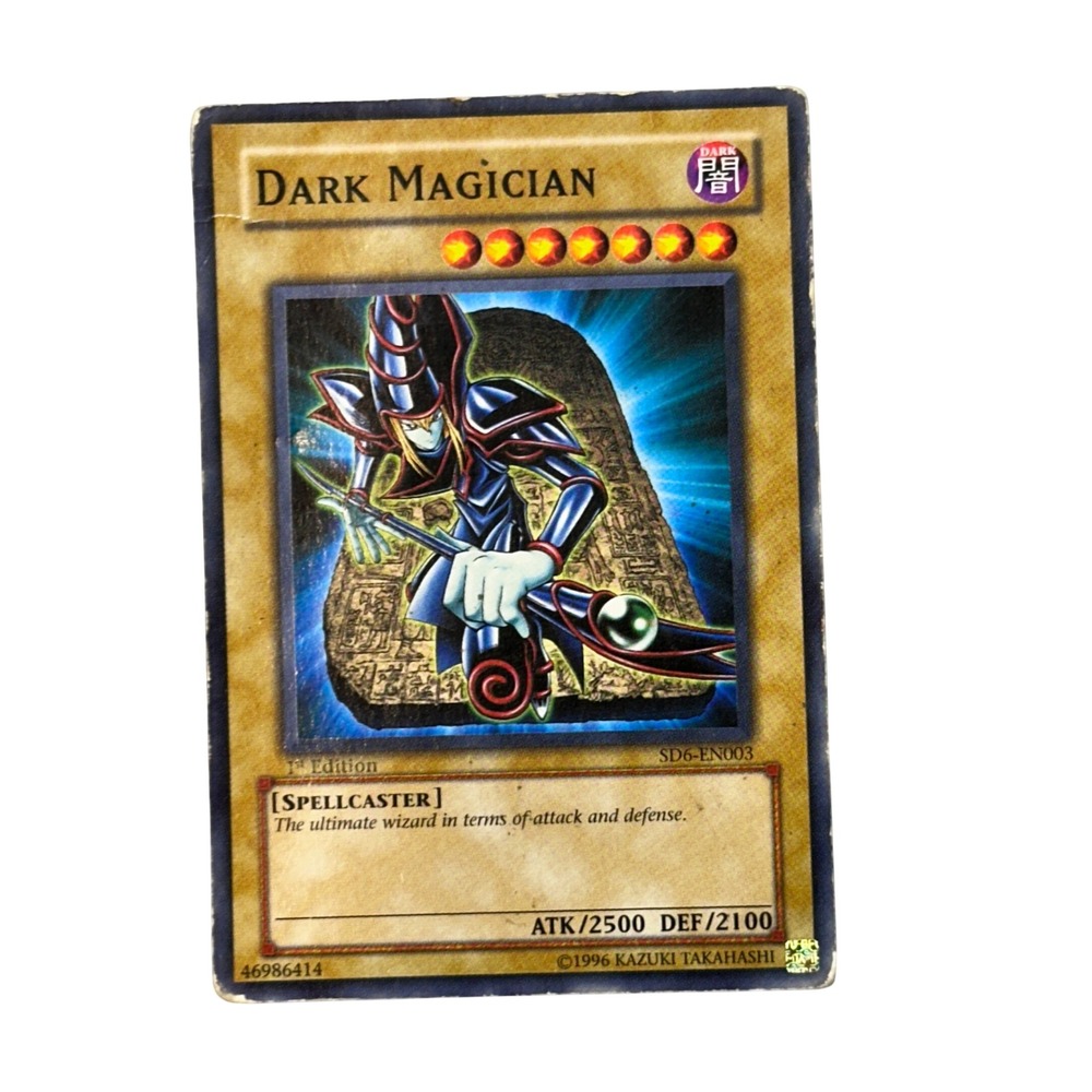 Yu-Gi-Oh! Trading Card Dark Magician SD6-EN003 1st‎ Edition Ultra Rare